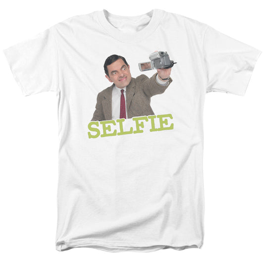 Mr Bean™ Shirt - Officially Licensed - Selfie - Adult Unisex Short Sleeve T-Shirt