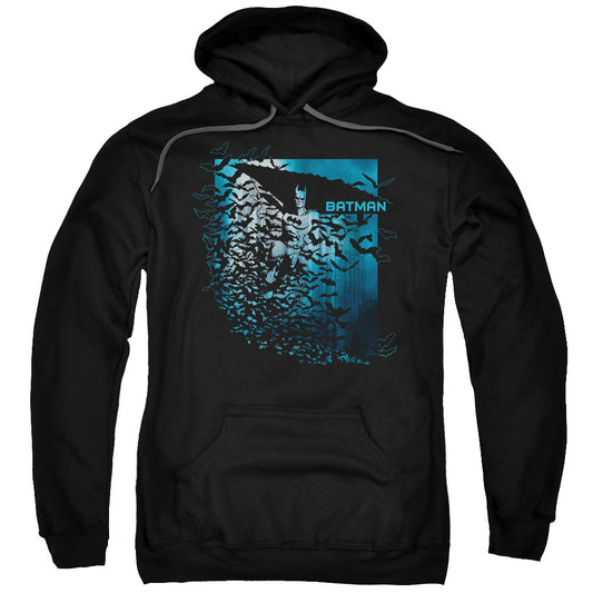 Batman - Bat Among Bats Adult Pull Over Hoodie - Forces Of Mankind