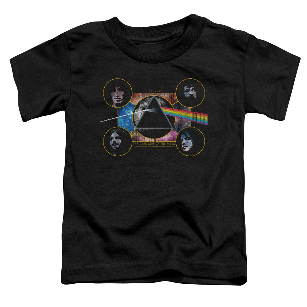 Pink Floyd™ - Toddler Kids T-Shirt (Ages 2-4) - Short Sleeve Toddler Tee - Dark Side Heads - Officially Licensed - 2T 3T 4T