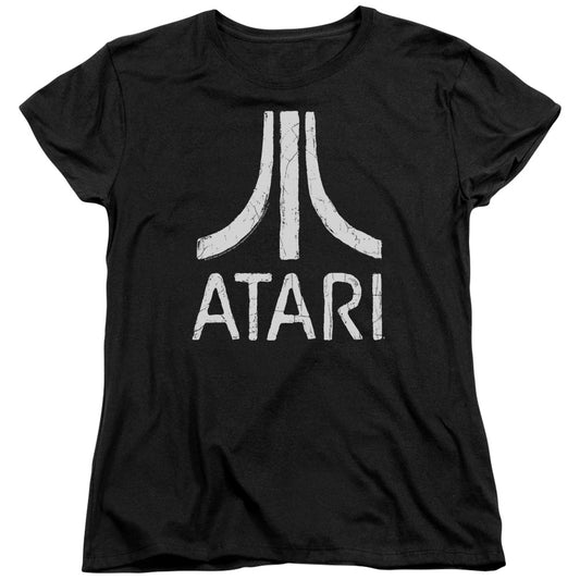 Atari™ Womens Shirt - Officially Licensed - Loose Fit - Rough Logo - Short Sleeve Women's T-Shirt