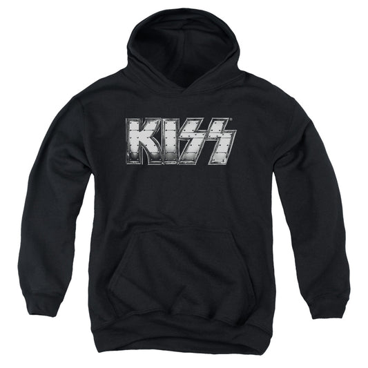 KISS™ - Youth Kids Hoodie (Ages 7+) - Pull Over Youth Hoodie - Heavy Metal - Officially Licensed
