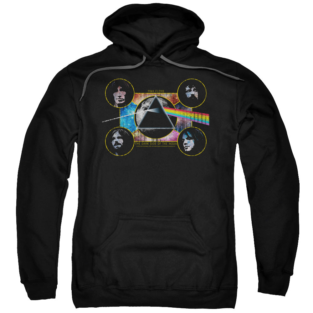 Pink Floyd™ Hoodie - Officially Licensed - Dark Side Heads - Unisex Adult Pull Over Hoodie