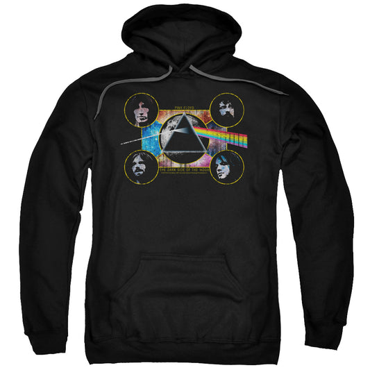 Pink Floyd™ Hoodie - Officially Licensed - Dark Side Heads - Unisex Adult Pull Over Hoodie