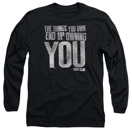 Fight Club™ Long Sleeve Shirt - Owning You - Unisex Adult Long Sleeve T-Shirt - Brad Pitt, Tyler Durden, Edward Norton, David Fincher