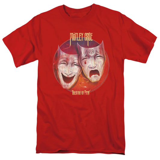 Motley Crue™ Band Shirt - Officially Licensed - Theatre Of Pain - Adult Unisex Short Sleeve T-Shirt