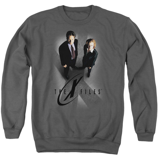 The X-Files - Adult Unisex Sweatshirt - Crewneck Sweater Sweat Shirt - X Marks The Spot - Officially Licensed