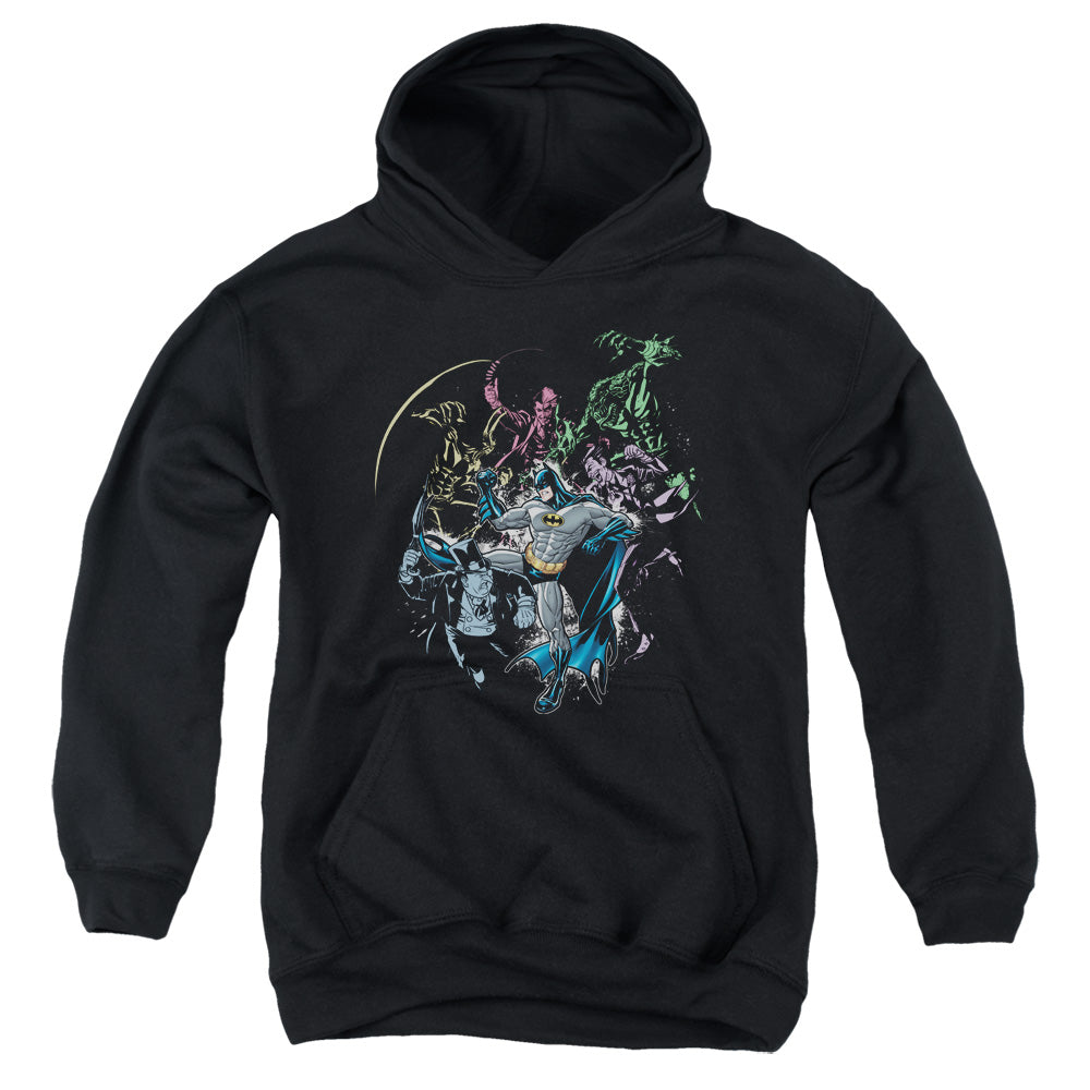 Batman - Surrounded Youth Pull Over Hoodie - Forces Of Mankind