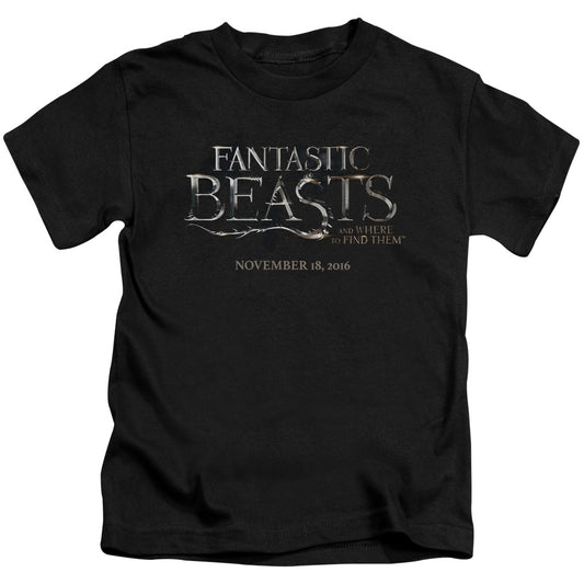 Fantastic Beasts - Logo Short Sleeve Juvenile 18/1 - Forces Of Mankind