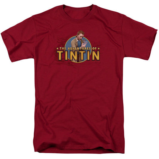 Tintin™ Shirt - Officially Licensed - Looking For Clues - Unisex Adult Short Sleeve T-Shirt