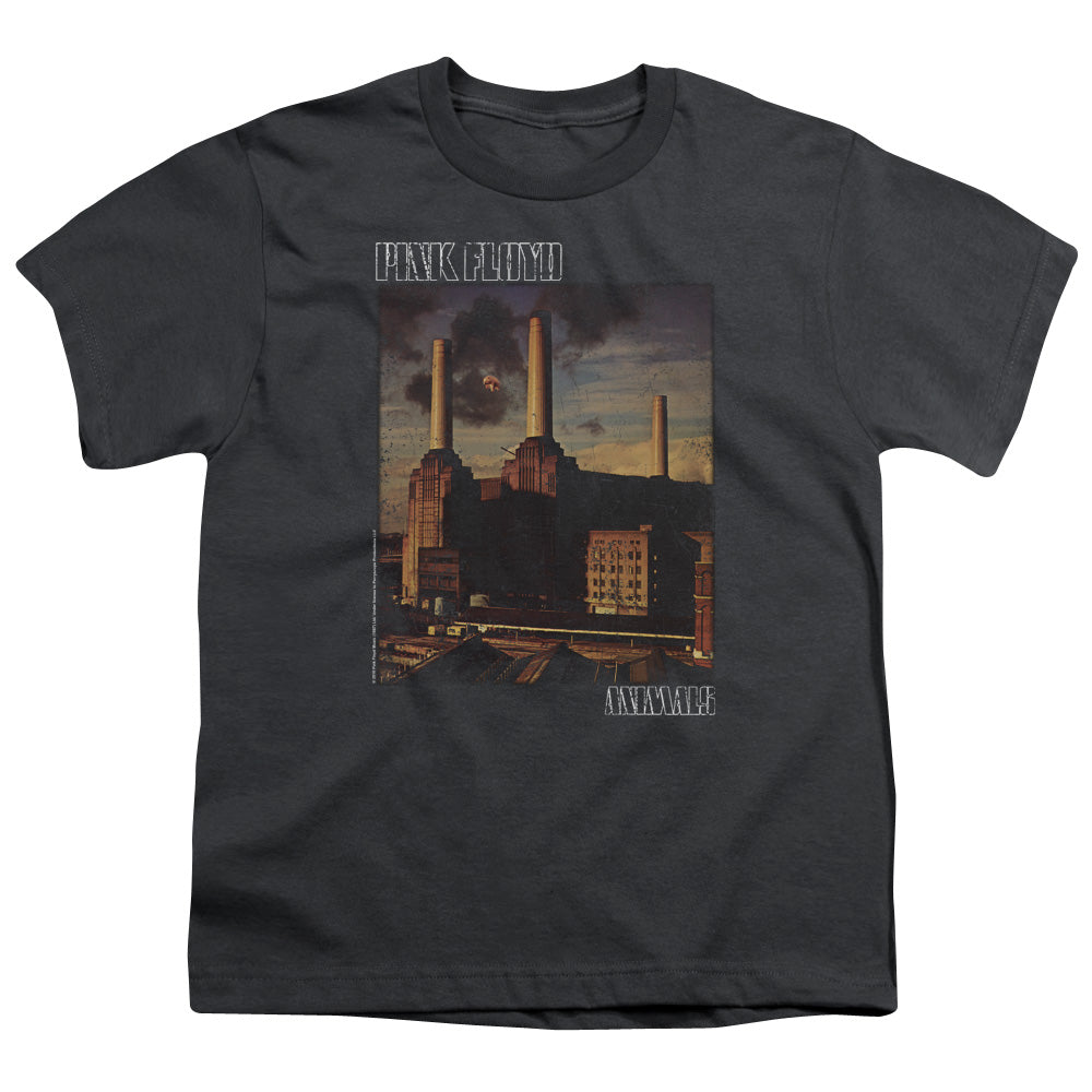 Pink Floyd™ - Youth Kids T-Shirt (Ages 7+) - Short Sleeve Youth T Shirt - Faded Animals - Officially Licensed - S M L XL