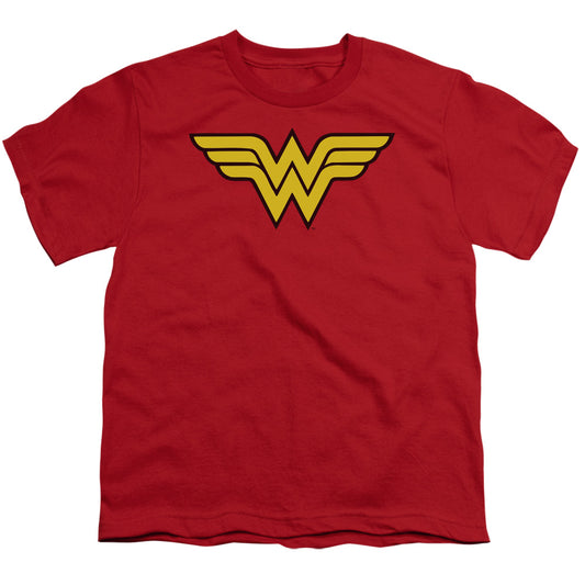 Wonder Woman™ - Youth Short Sleeve T-Shirt - Kids T Shirt - Logo - Officially Licensed - S M L XL