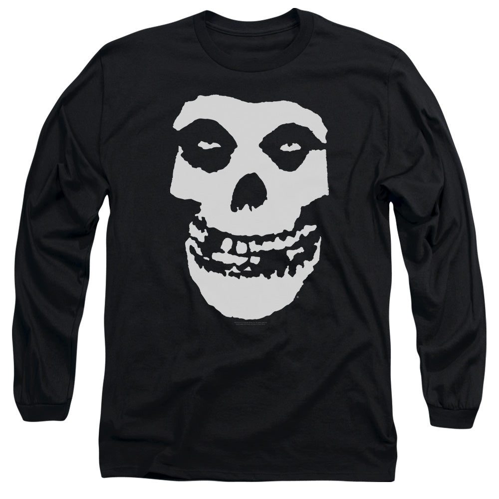 Misfits - Fiend Skull - Unisex Adult Long Sleeve T-Shirt - Longsleeves, Tshirt, Punk Rock, Vintage, Band, Heavy Metal, Black, Goth, Tour