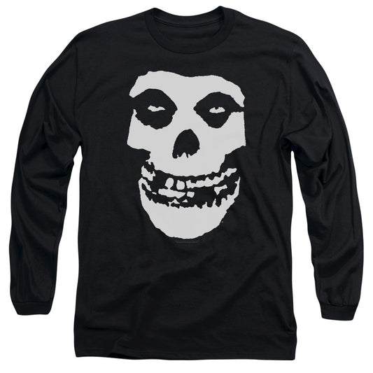 Misfits - Fiend Skull - Unisex Adult Long Sleeve T-Shirt - Longsleeves, Tshirt, Punk Rock, Vintage, Band, Heavy Metal, Black, Goth, Tour