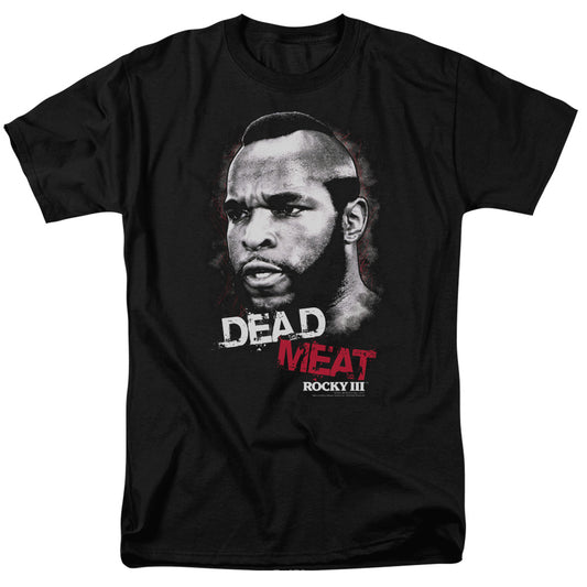 Rocky™ 3 Movie Shirt - Officially Licensed  - Dead Meat - Adult Unisex Short Sleeve T-Shirt
