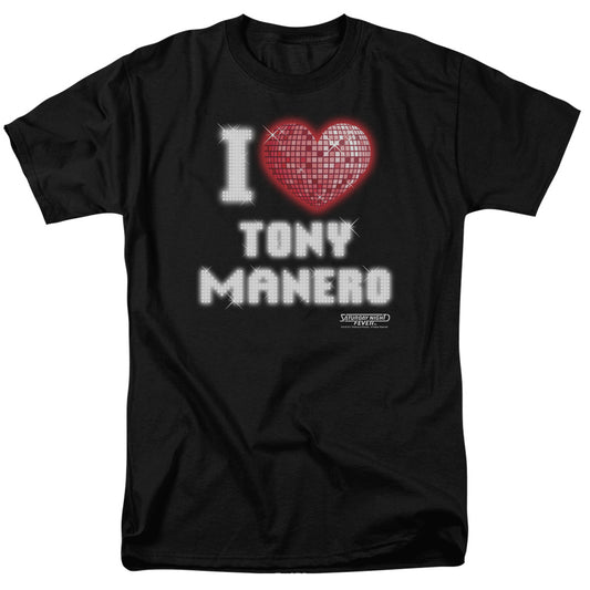 Saturday Night Fever™ Vintage Movie Shirt - Officially Licensed - I Heart Tony - Adult Unisex Short Sleeve T-Shirt