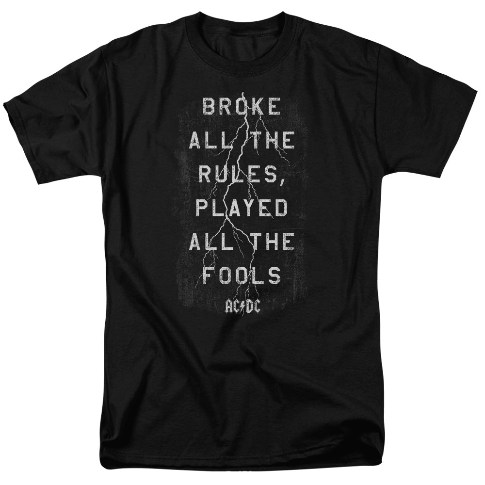 ACDC™ Rock Band Shirt - Officially Licensed - Struck - Adult Unisex Short Sleeve T-Shirt