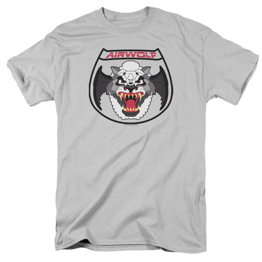 Airwolf™ Shirt - Patch - Vintage TV Shirt - Adult Unisex Short Sleeve T-Shirt - Helicopter - Officially Licensed