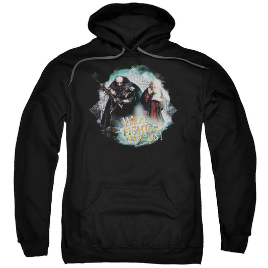 The Hobbit - We're Fighters - Unisex Adult Pull Over Hoodie