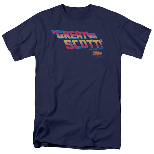 Back To The Future - Great Scott Short Sleeve Adult 18/1 - Forces Of Mankind