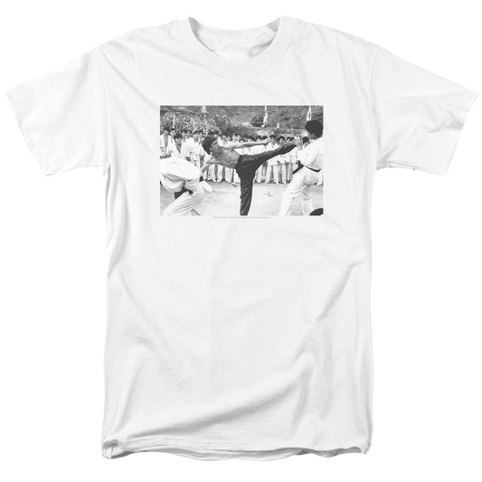 Bruce Lee™ Shirt - Officially Licensed - Martial Arts Shirt - Kick To The Head - Adult Unisex Short Sleeve T-Shirt