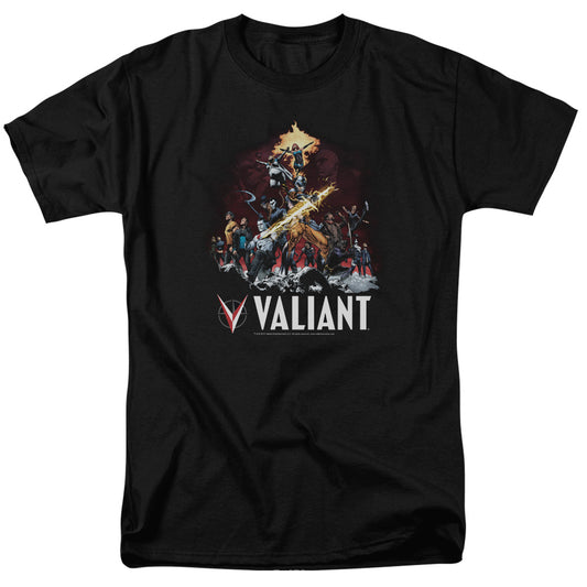 Valiant Comics Shirt - Valiant Entertainment - Fire It Up - Unisex Adult Short Sleeve T-Shirt