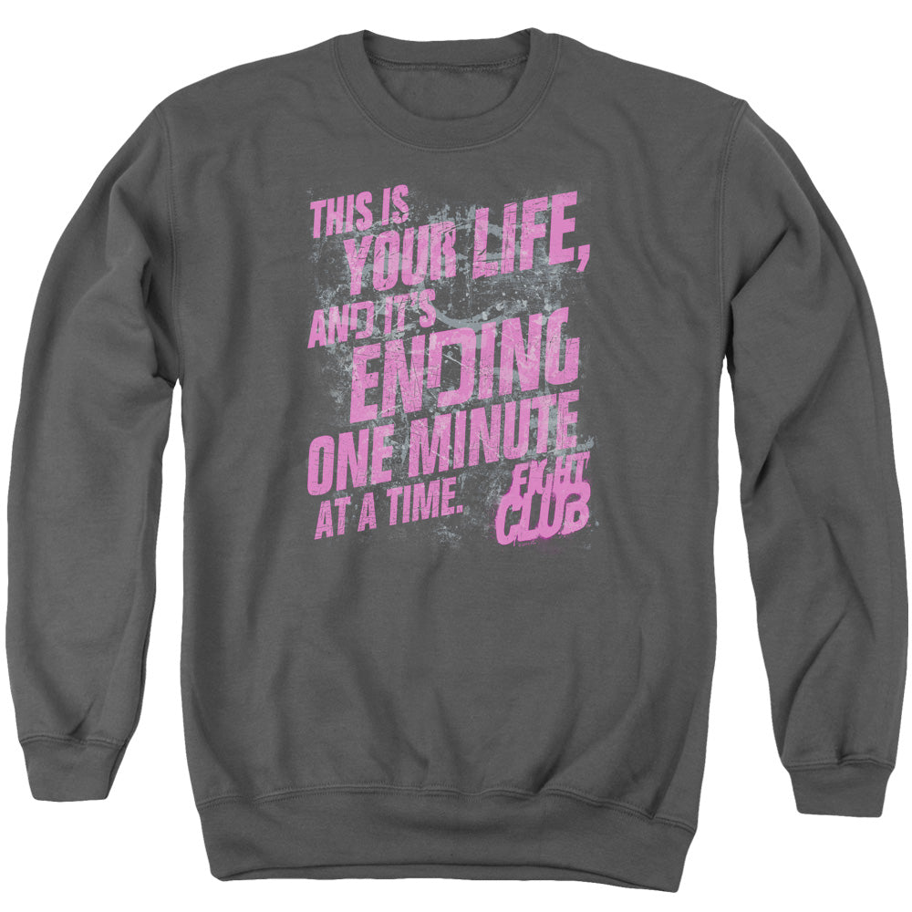 Fight Club™ Movie Sweatshirt - Life Ending - Officially Licensed - Adult Unisex Crewneck Sweatshirt