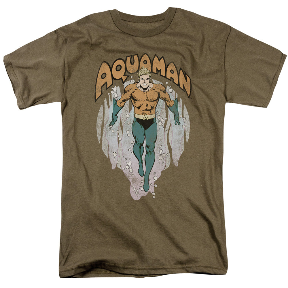 Aquaman™ Retro Shirt - DC Comics Vintage - Officially Licensed - Adult Unisex Short Sleeve T-Shirt - From The Depths