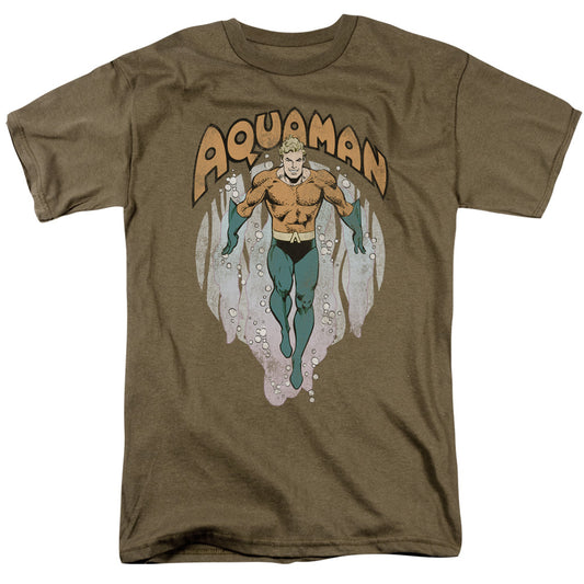 Aquaman™ Retro Shirt - DC Comics Vintage - Officially Licensed - Adult Unisex Short Sleeve T-Shirt - From The Depths