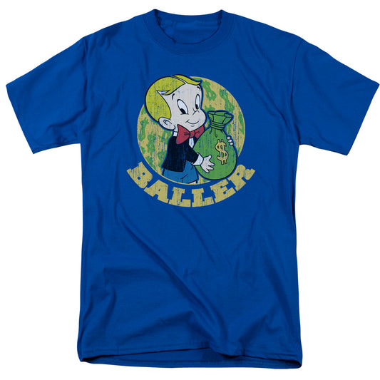 Richie Rich - Baller - Unisex Adult Short Sleeve T-Shirt