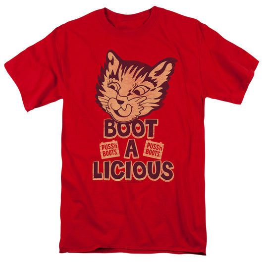 Puss N Boots - Boot A Licious - Unisex Adult Short Sleeve T-Shirt