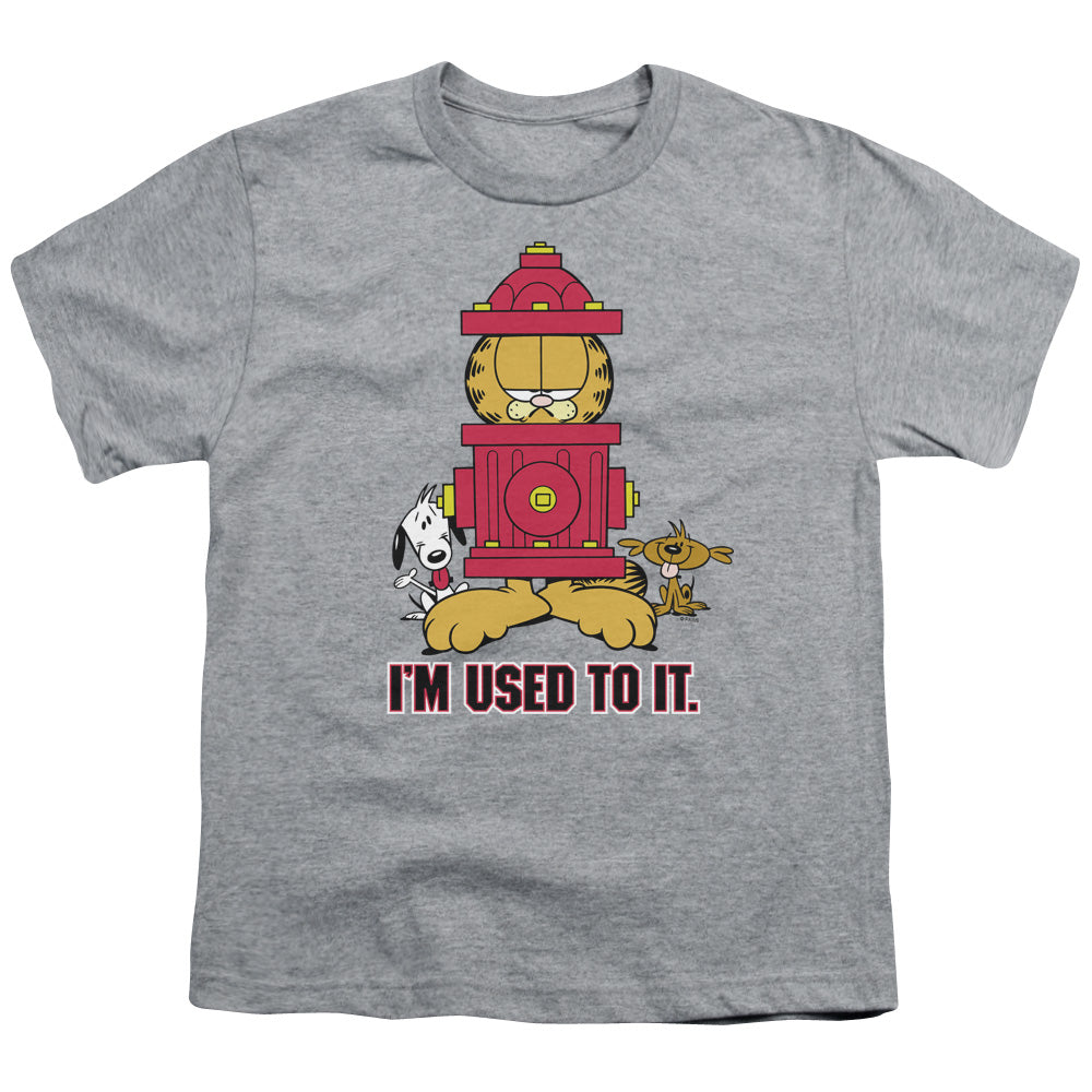Garfield™ - Youth Kids T-Shirt (Ages 7+) - Short Sleeve Youth T Shirt - I'm Used To It - Officially Licensed - S M L XL