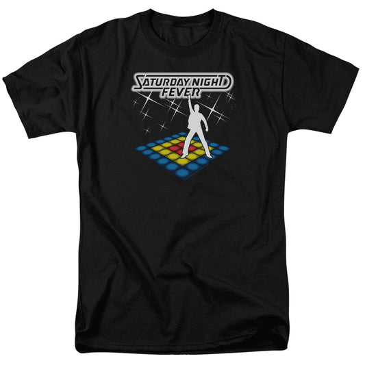 Saturday Night Fever™ Vintage Movie Shirt - Officially Licensed - Should Be Dancing - Adult Unisex Short Sleeve T-Shirt