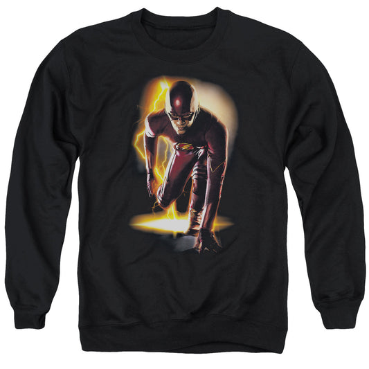 The Flash™ - Adult Unisex Crewneck Sweatshirt - Lightning Sweater - Ready - Officially Licensed - S M L XL 2XL 3XL