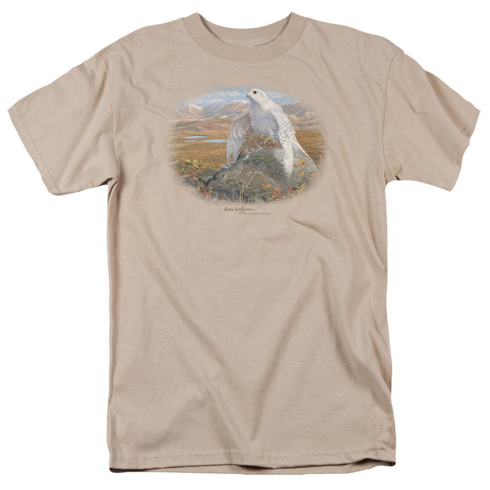 Wildlife - Gyrfalcon - Unisex Adult Short Sleeve T-Shirt