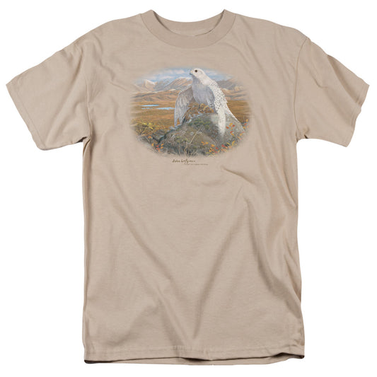 Wildlife - Gyrfalcon - Unisex Adult Short Sleeve T-Shirt