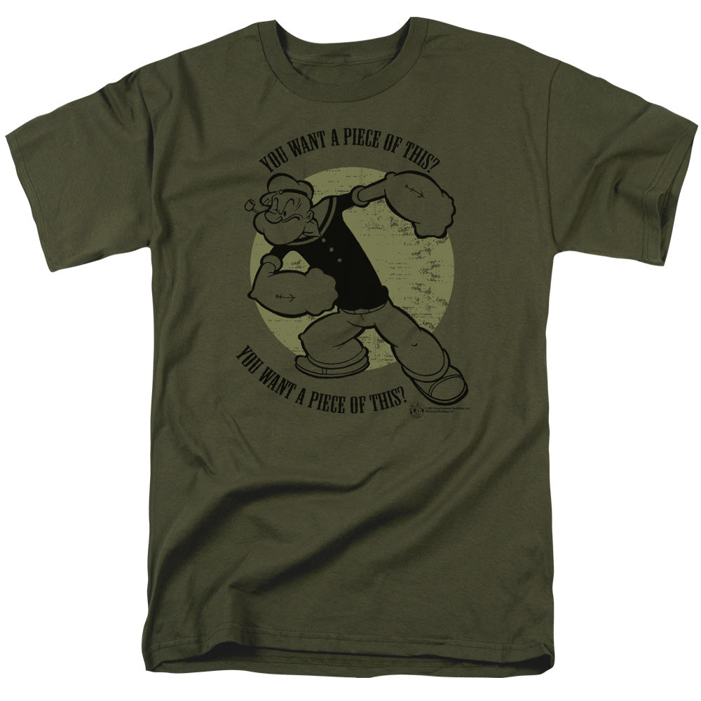 Popeye™ Shirt - Officially Licensed - You Want A Piece - Adult Unisex Short Sleeve T-Shirt