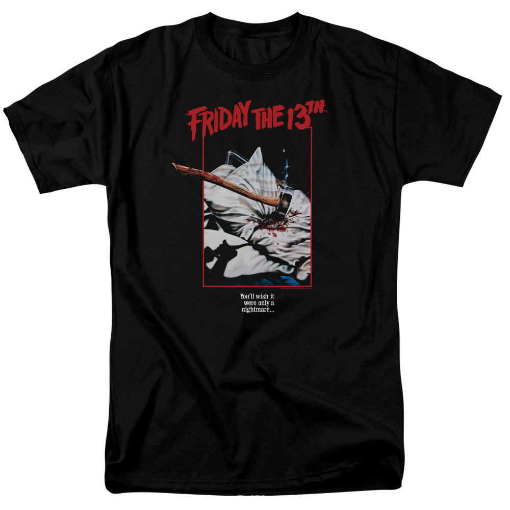 Friday The 13th™ Shirt - Officially Licensed - Axe Poster - Adult Unisex Short Sleeve T-Shirt