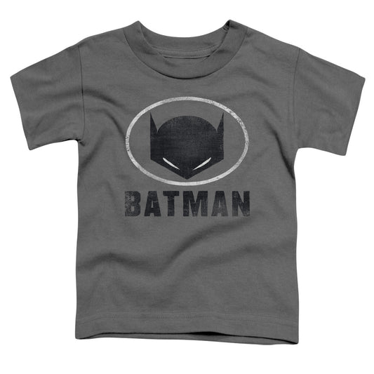 Batman - Mask In Oval Short Sleeve Toddler Tee - Forces Of Mankind