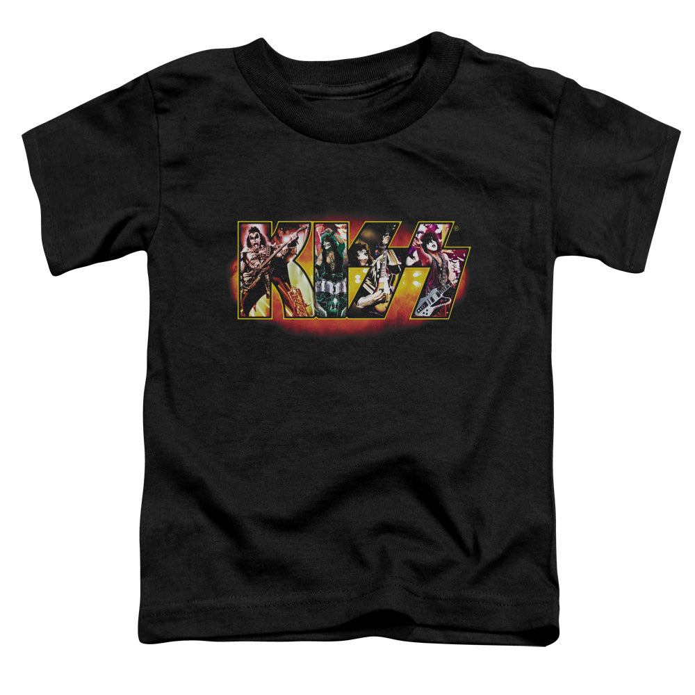 KISS™ - Toddler Kids T-Shirt (Ages 2-4) - Short Sleeve Toddler Tee - Stage Logo - Officially Licensed - 2T 3T 4T
