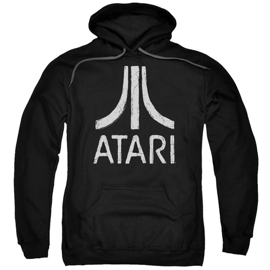 Atari™ - Adult Unisex Pull Over Hoodie - Rough Logo - Officially Licensed - S M L XL 2X 3X