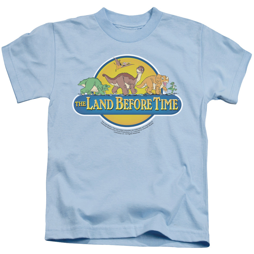 Land Before Time - Juvenile Kids T-Shirt (Ages 4-7) - Short Sleeve Juvenile T-Shirt Tee - Dino Breakout - Size 4 5 6 7
