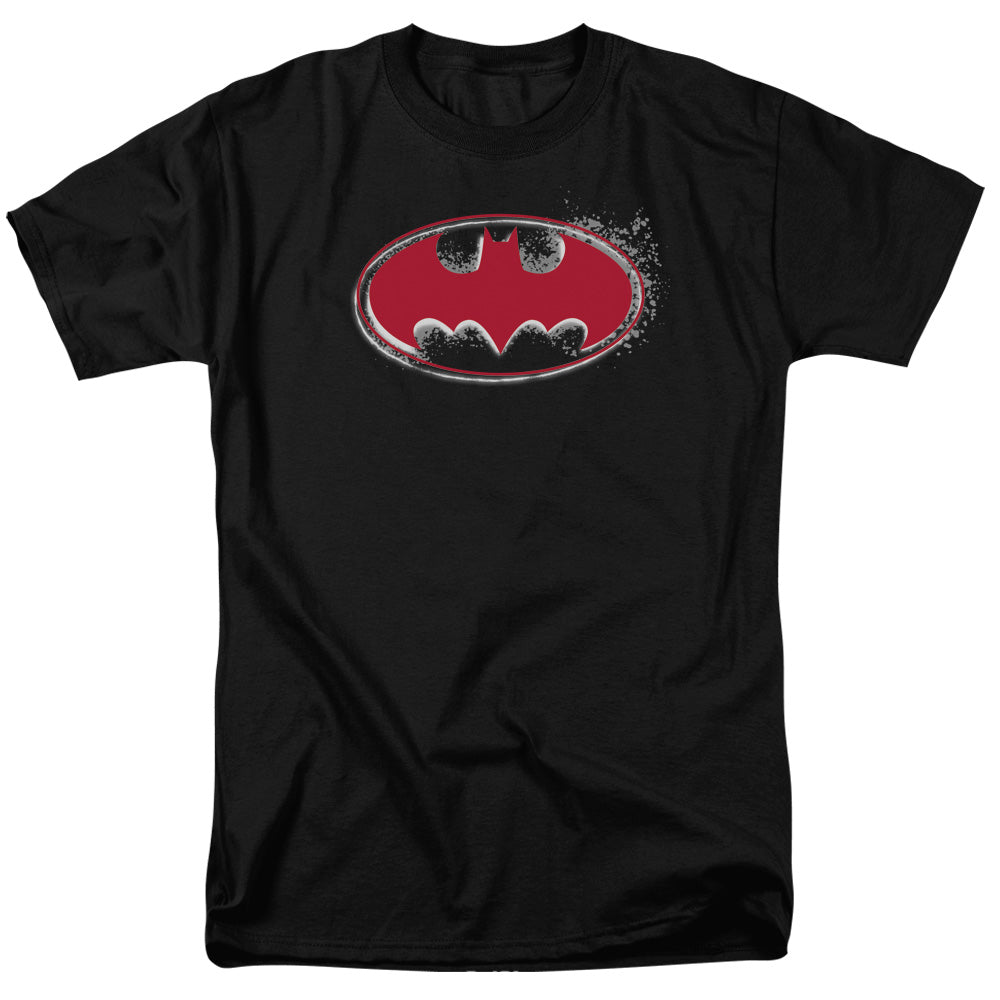 Batman - Hardcore Noir Bat Logo Short Sleeve Unisex Adult T-Shirt, Batman, Gotham City, Batman And Robin, Superhero, Joker, DC Comics, Gifts - Forces Of Mankind