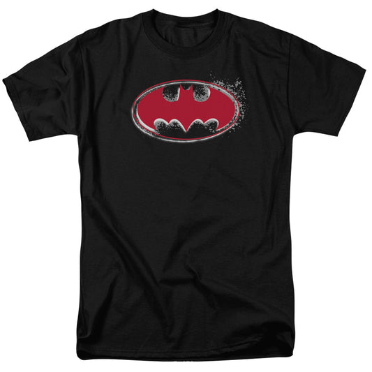 Batman - Hardcore Noir Bat Logo Short Sleeve Unisex Adult T-Shirt, Batman, Gotham City, Batman And Robin, Superhero, Joker, DC Comics, Gifts - Forces Of Mankind