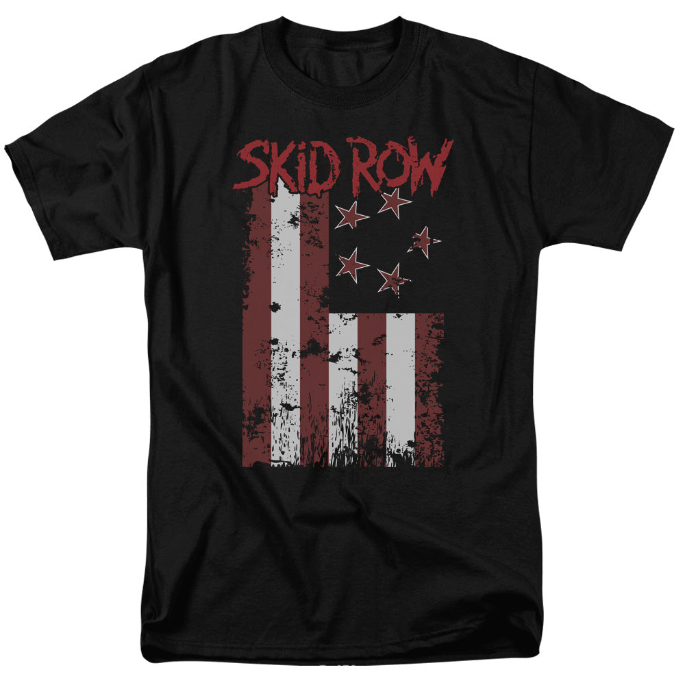 Skid Row™ Band Shirt - Officially Licensed - Flagged - Adult Unisex Short Sleeve T-Shirt