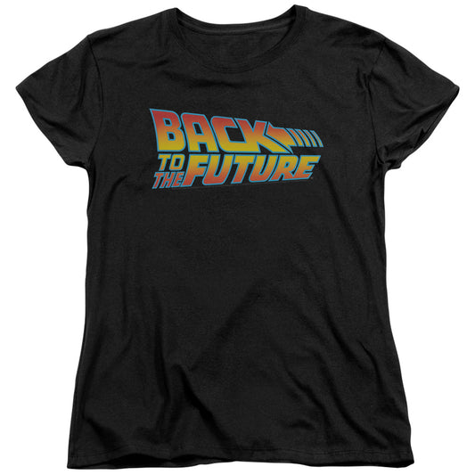 Back To The Future - Logo Short Sleeve Women's Tee - Forces Of Mankind