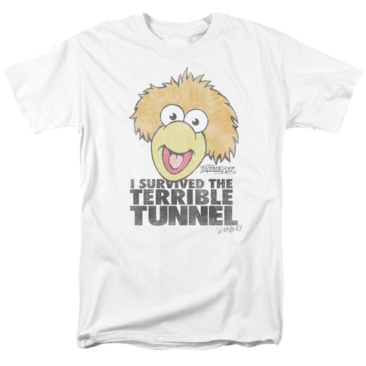 Fraggle Rock™ TV Shirt - Officially Licensed - Puppet Lover - Terrible Tunnel - Adult Unisex Short Sleeve T-Shirt