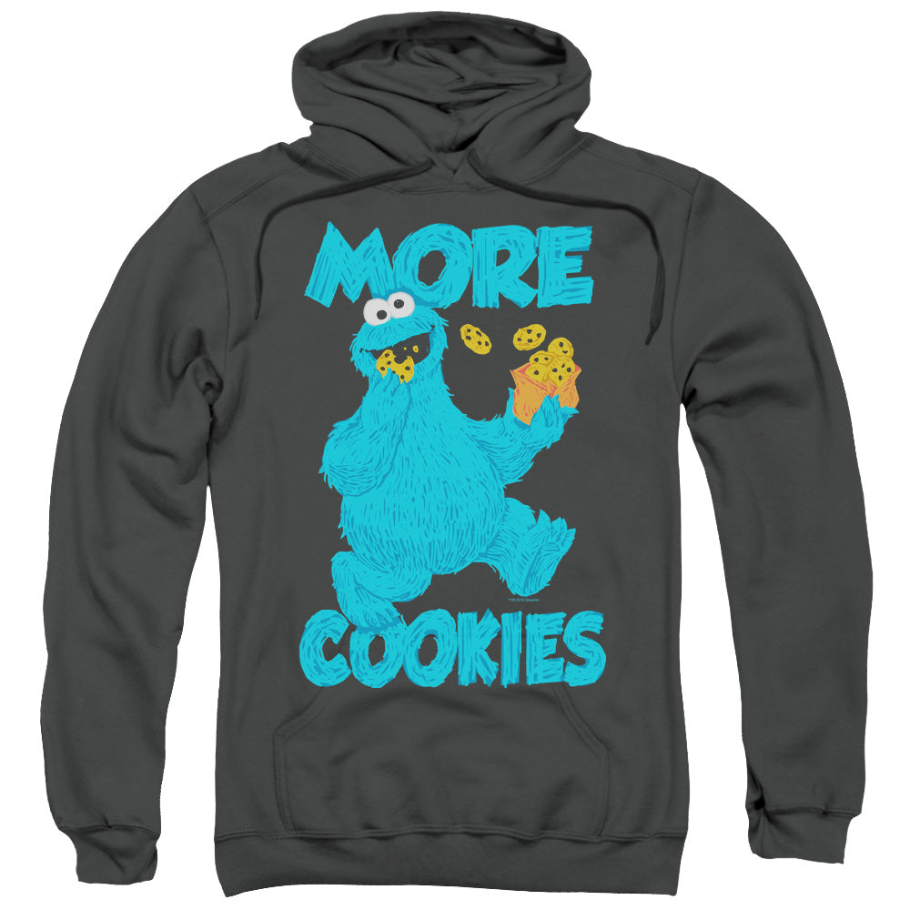 Sesame Street™ Adult Hoodie - Officially Licensed - More Cookies - Adult Pull Over Hoodie