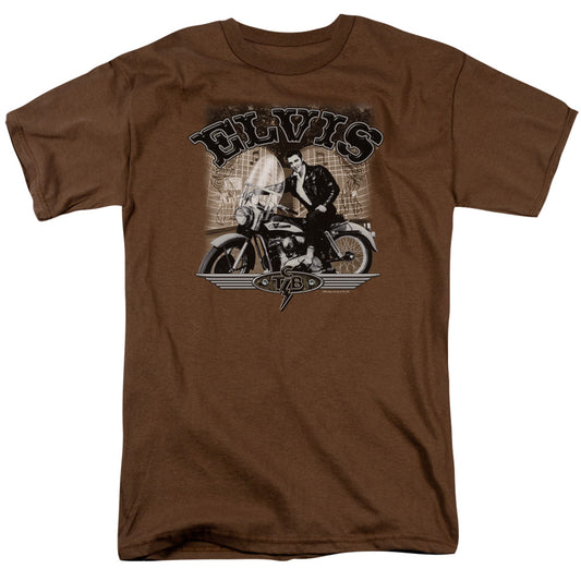 Elvis Presley™ Shirt - Officially Licensed - Adult Unisex Short Sleeve T-Shirt - Tcb Cycle