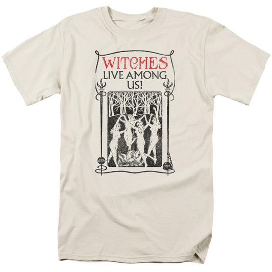 Fantastic Beasts™ Movie Shirt - Officially Licensed - Witches Live Among Us - Adult Unisex Short Sleeve T-Shirt