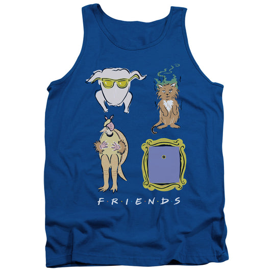 Friends™ TV Show Tank Top - Officially Licensed - Symbols - Adult Unisex Tank Top